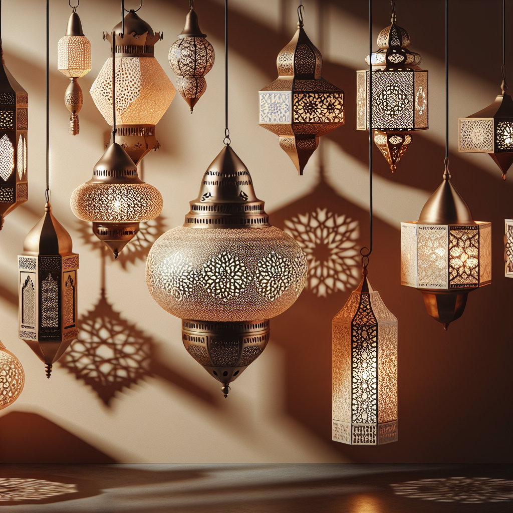 Moroccan Glow: Artisan Light Shades to Enchant Your Home